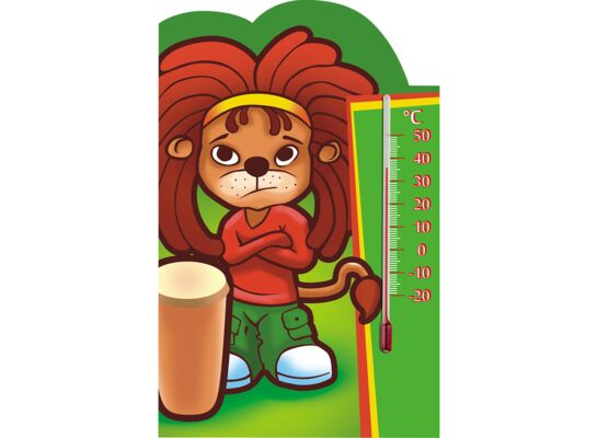 Termometr pokojowy dziecięcy bezprzewodowy mix wzorów 90 x 140 mm Bioterm