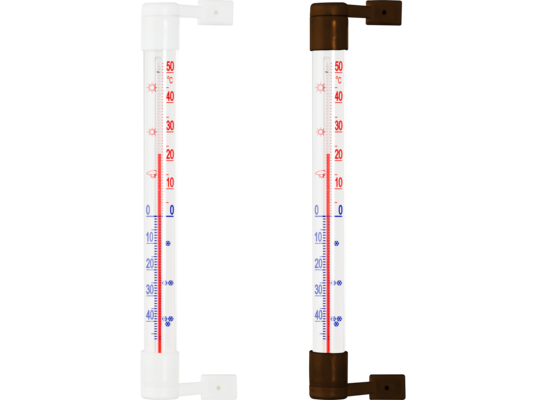 Termometr zaokienny przyklejany 210 x 18 mm Bioterm