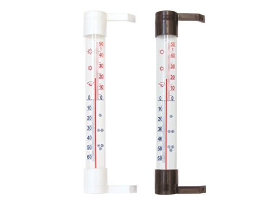 Termometr zaokienny przykręcany 26 x 230 mm Bioterm