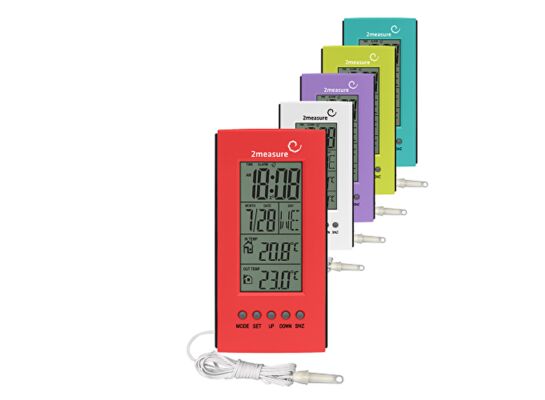 Termometr z zegarem 2Measure