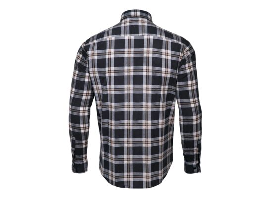 Koszula flanelowa LAHTI PRO LPKF2 granatowo-beżowa 2XL