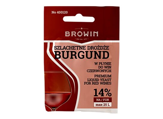 Drożdże do wina Burgund 20 ml Browin