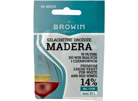Drożdże do wina Madera 20 ml Browin