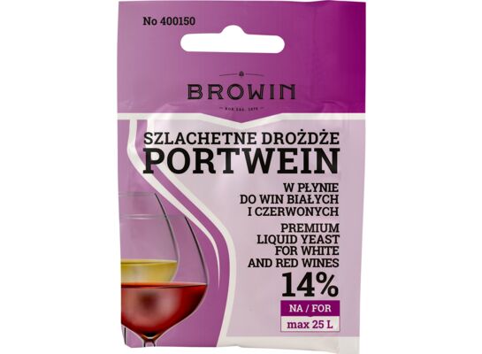 Drożdże winiarskie Portwein 20 ml Browin