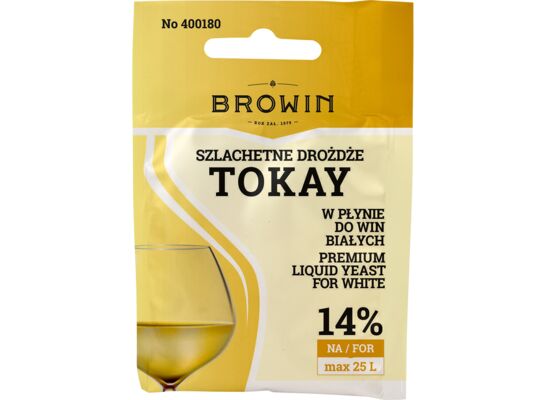 Drożdże do wina Tokay 20 ml Browin