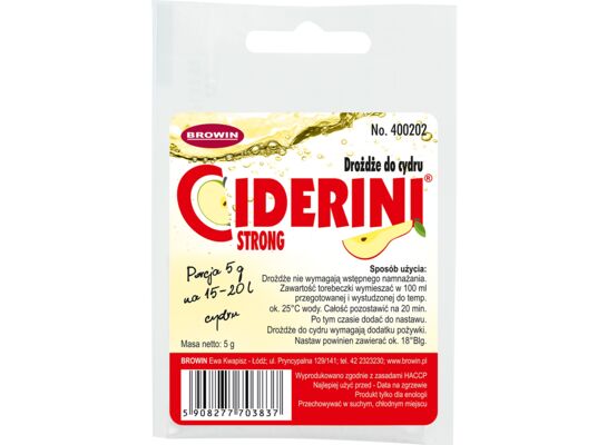 Drożdże do cydru Strong 5 g Browin