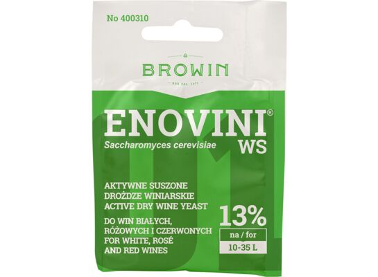 Drożdże Enovini do win stołowych 7 g Browin