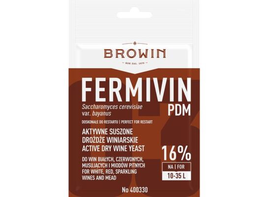 Drożdże suszone Fermivin PDM 7 g Browin