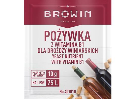 Pożywka do wina z witaminą B1 10 g Browin