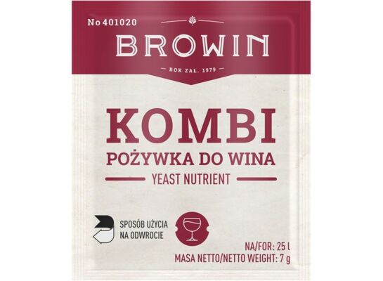 Pożywka do wina Kombi 7 g Browin