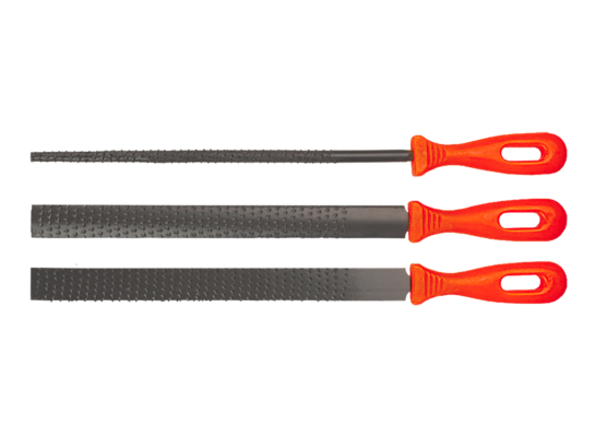Pilniki do drewna, 200 mm, zestaw 3 sztuki Top Tools
