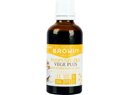 Podpuszczka mikrobiologiczna Vege Plus 50 ml Browin