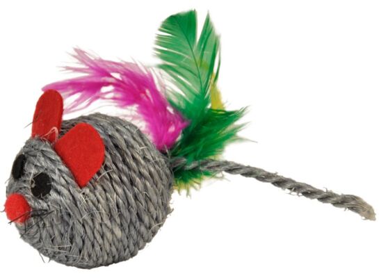 Zabawka dla kota mysz sizalowa happet