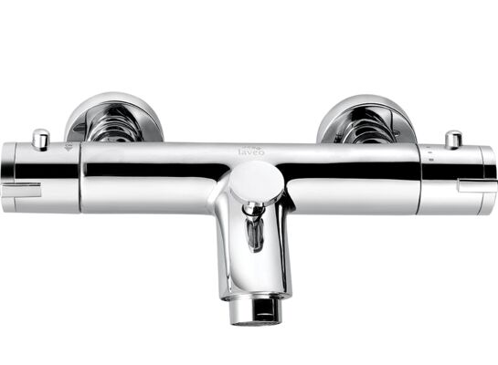 Bateria wannowa termostatyczna TERMICO BAT 01TD chrom Laveo