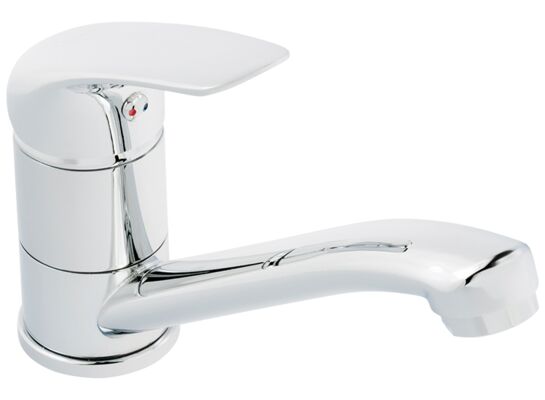 Bateria umywalkowa z ruchomą wylewką NAVIA BKV 026D chrom Kuchinox