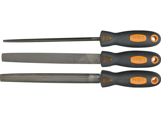 Pilnik do metalu, zestaw 3 sztuki NEO