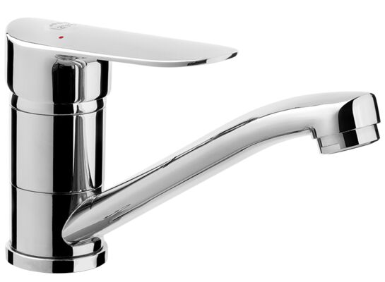 Bateria umywalkowa z ruchomą wylewką APPIA BLP 026D chrom Laveo