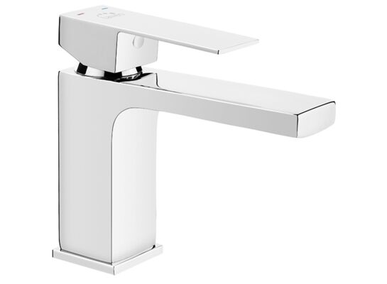 Bateria umywalkowa KVADRATO BLQ 022D chrom Laveo