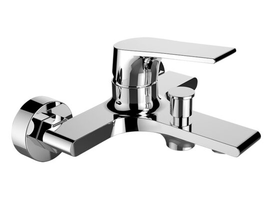 Bateria wannowa PLATO BLY 010D chrom Laveo