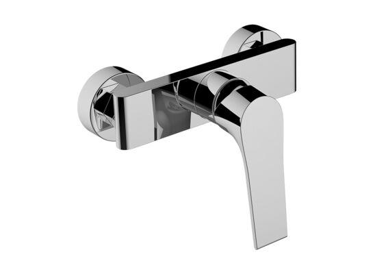 Bateria natryskowa PLATO BLY 040D chrom Laveo