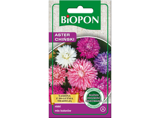 Aster chiński karłowy mieszanka 1 g Bopon