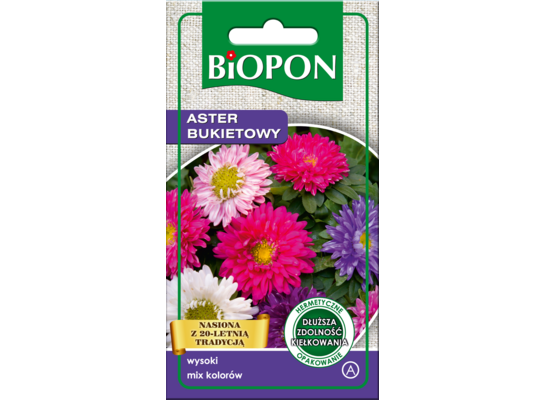 Aster wysoki bukietowy mieszanka 1 g Bopon