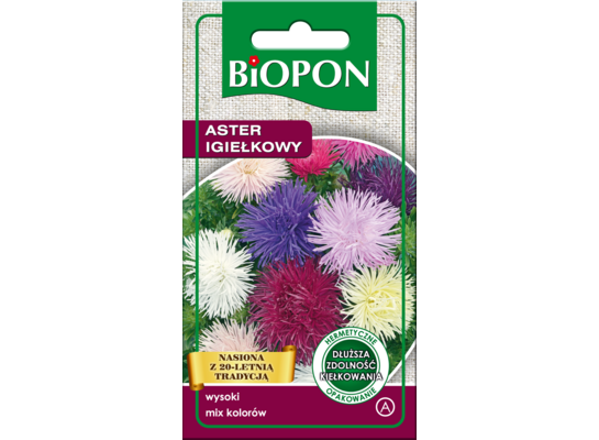 Aster wysoki igiełkowy mieszanka 1 g Bopon