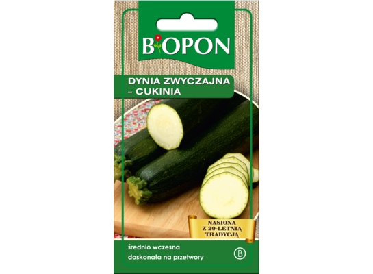 Nasiona dynia zwyczajna cukinia 2 g Bopon