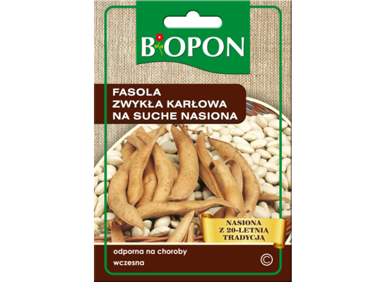 Nasiona fasola zwykła karłowa Aura 35 g Bopon