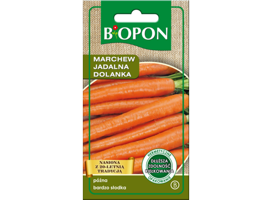 Nasiona marchew jadalna Dolanka 4 g Bopon