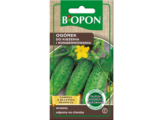 Nasiona ogórek do kiszenia i konserwowania 4 g Bopon