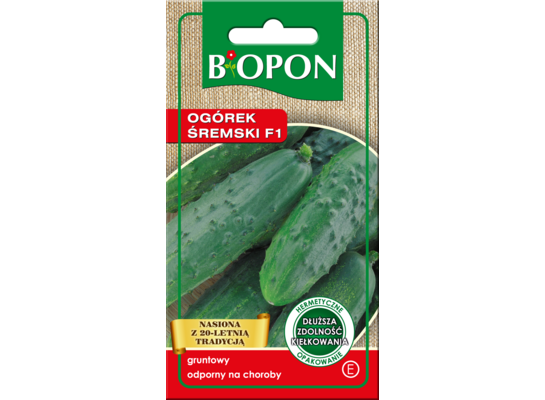 Nasiona ogórek Śremski F1 4 g Bopon
