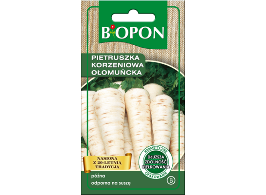 Nasiona pietruszka korzeniowa Ołomuńcka 3 g Bopon