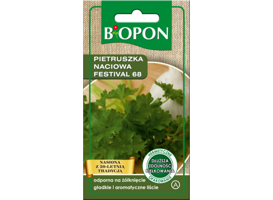 Nasiona pietruszka naciowa Festival 68 1 g Bopon