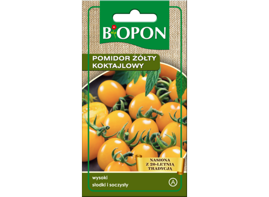 Nasiona pomidor żółty koktajlowy 0,1 g Bopon