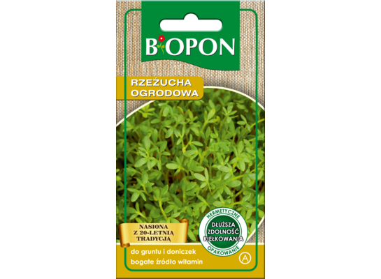 Nasiona rzeżucha ogrodowa 10 g Bopon