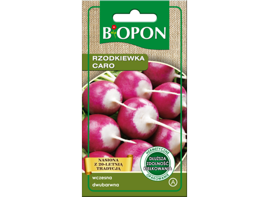 Nasiona rzodkiewka Caro 8 g Bopon