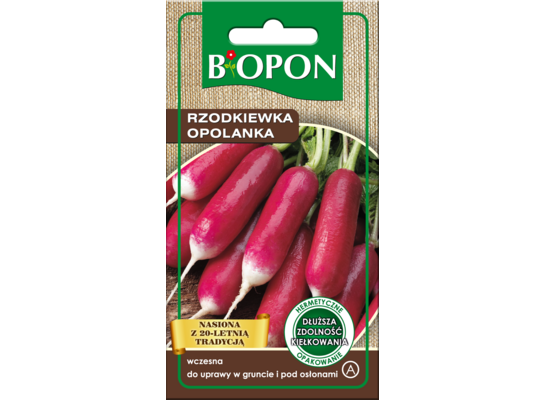 Nasiona rzodkiewka Opolanka 8 g Bopon