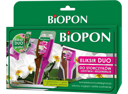 Eliksir Duo do storczyków odżywia i regeneruje 5 x 35 ml + 35 ml Bopon
