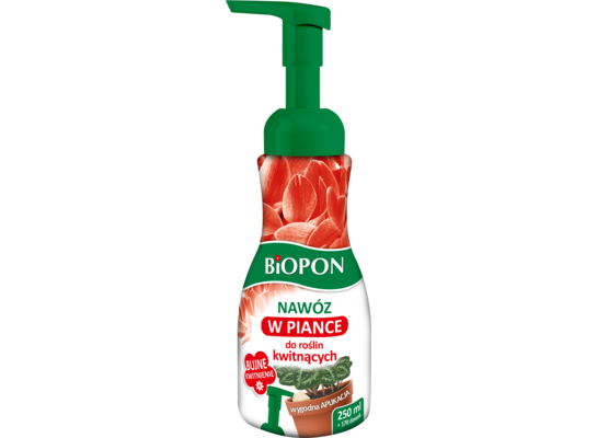 Nawóz w piance do roślin kwitnących 0,25 l Bopon