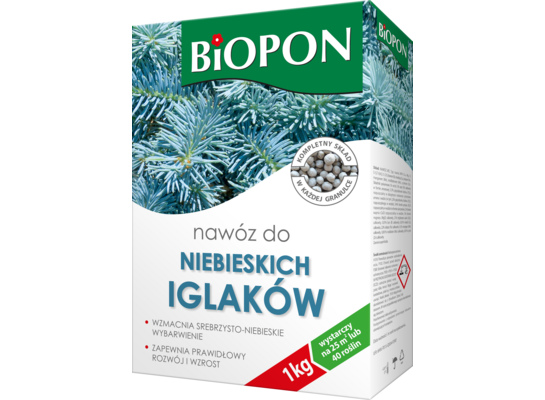 Nawóz do niebieskich iglaków granulat 1 kg Bopon