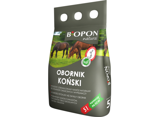 Obornik granulowany koński 5 l Bopon