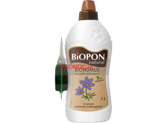 Biohumus do roślin kwitnących płyn 1 l BOPON