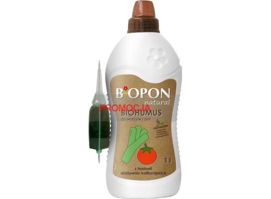Biohumus do warzyw i ziół płyn 1 l BOPON