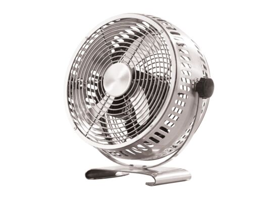 Wentylator stołowy chrom Ø15 cm