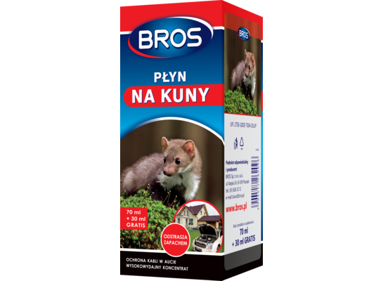Płyn na kuny 70 ml + 30 ml BROS