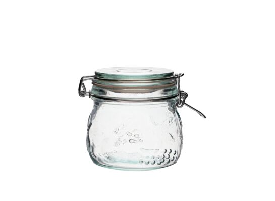 Słój wytłaczany 450 ml z zamknięciem mechanicznym Browin