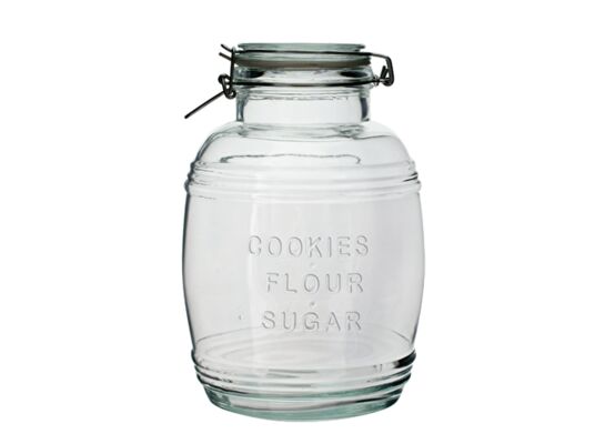 Słój beczkowy Old 3 l z zamknięciem mechanicznym Browin