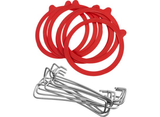 Zestaw: sprężynki + uszczelki weck Ø110 mm 10 sztuk Browin