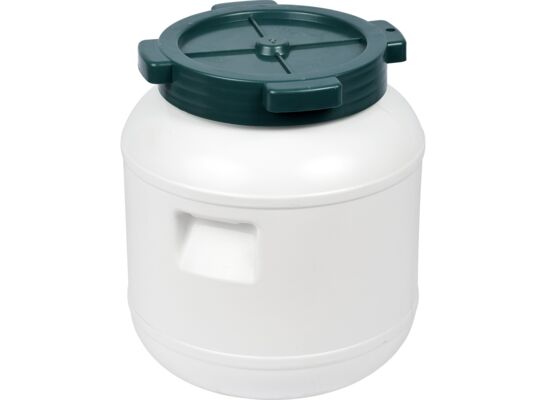 Beczka na kapustę, ogórki biała 10 l Browin